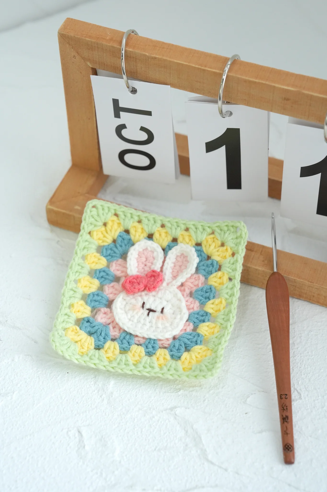 Häkeln Bunny Oma Square Free Muster