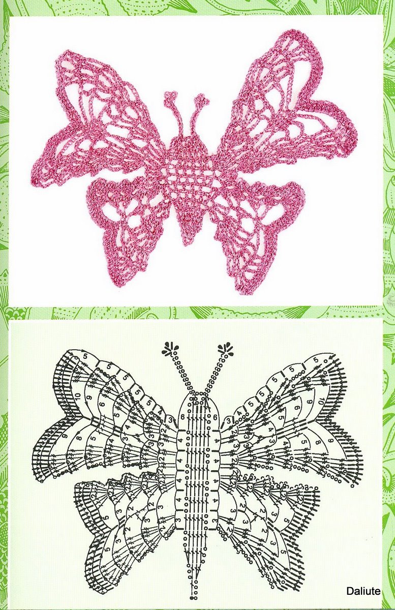 Häkeln Schmetterlingsinspiration 3