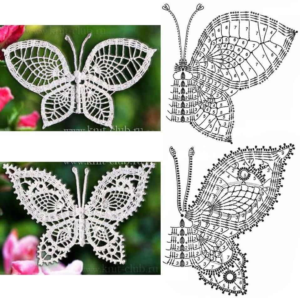 Häkeln Schmetterlingsinspiration 6 1