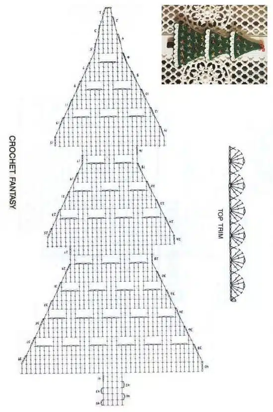 Einfache Ideen für Weihnachtsdekorationen häkeln 3