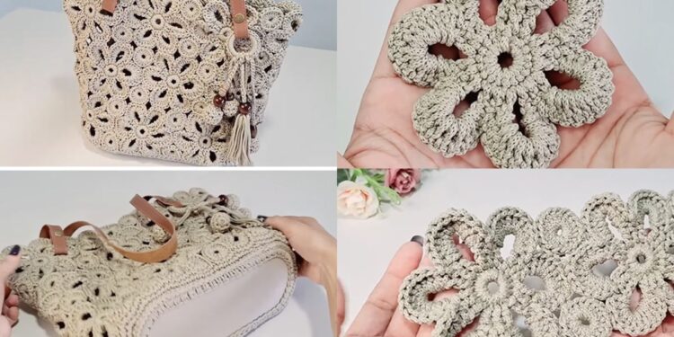 Kreative Möglichkeiten zur Verwendung einer häkelnden blumförmigen Tasche – modische und funktionale Accessoires