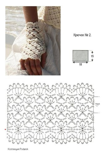 Ideen für Häkelhandschuhe und Fäustlinge 5