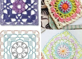 10 beste Häkeln Oma -Quadrate mit Grafiken