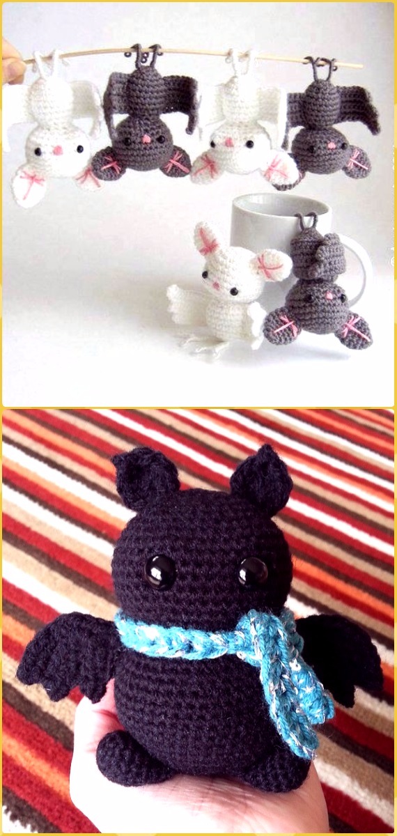Kostenlose Häkelanleitungen für Halloween-Amigurumi