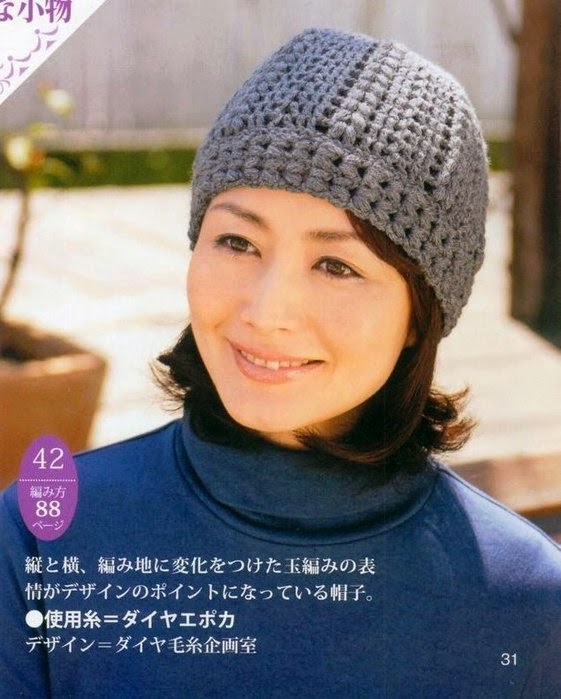 Ideen für Häkelmützen, Mützen und Baskenmützen 3