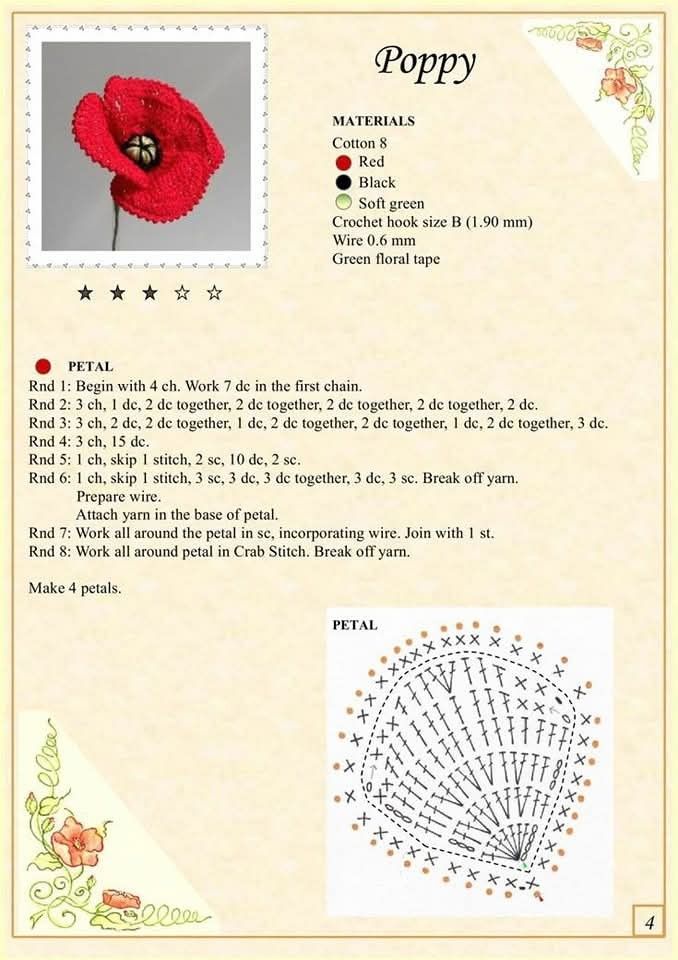 Häkeln Poppy Accessoire 2