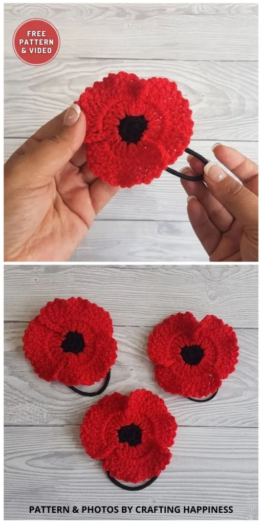 Häkeln Poppy Accessoire