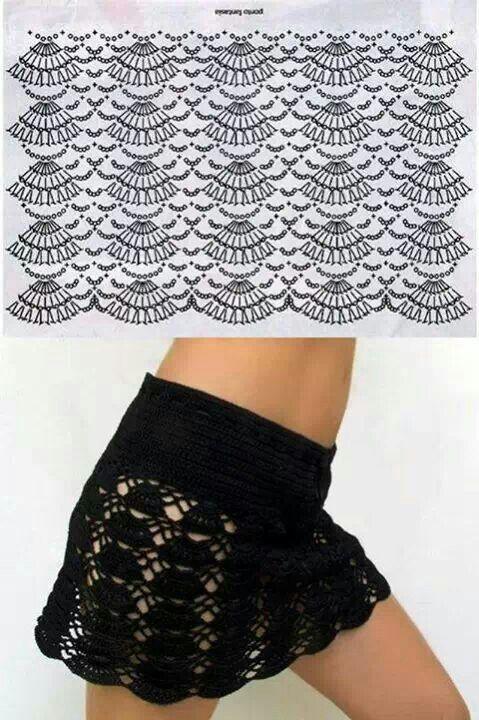 Tutorials zum Häkelrockmuster 2