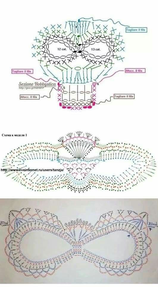 Häkel-Totenkopf-Grafikideen 3