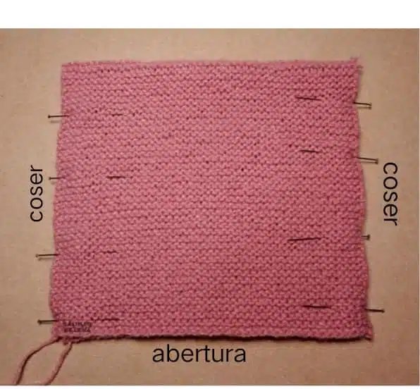 Häkeln quadratischer Babyhut 1