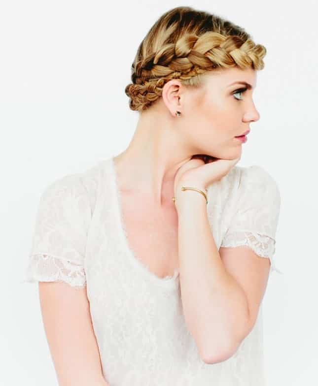 Crown Braid Frisur