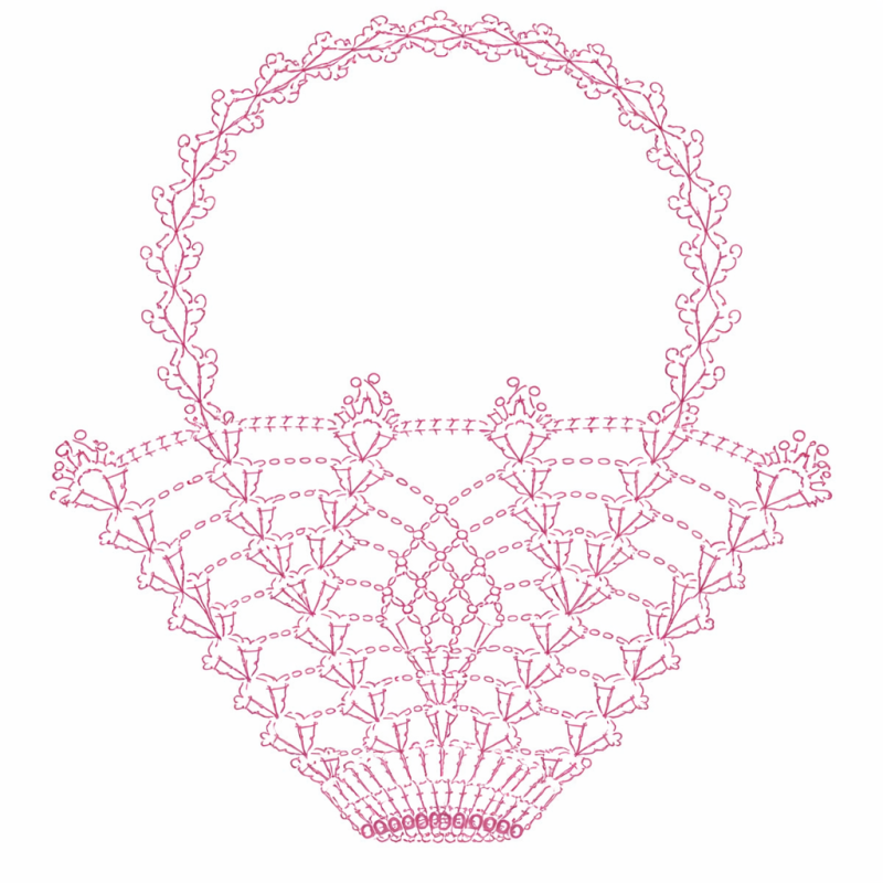 Häkelanleitungen für Osterkörbe 5