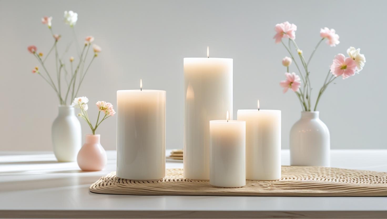 umweltfreundliche Soja-Wachskerzen