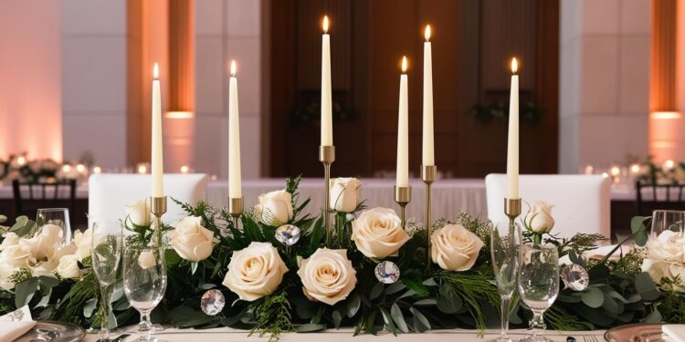 13 kreative Hochzeitszentrum mit Kerzen für jeden Stil