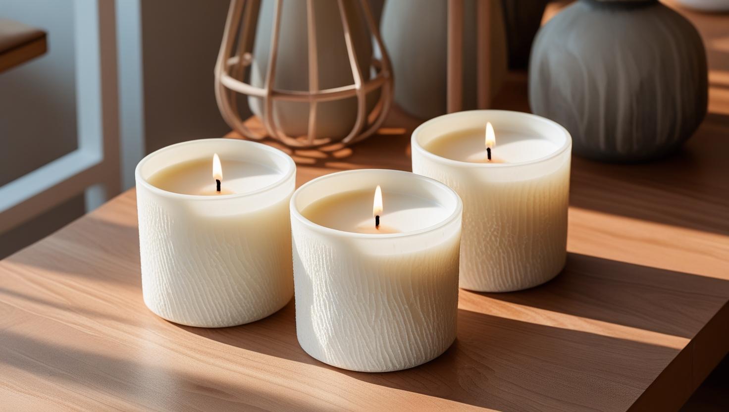 Erhöhen Sie Ihren Raum mit Soja -Wachskerzen