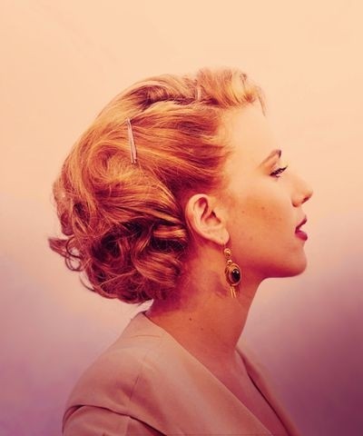 Formelle, kurze Hochsteckfrisur Frisur