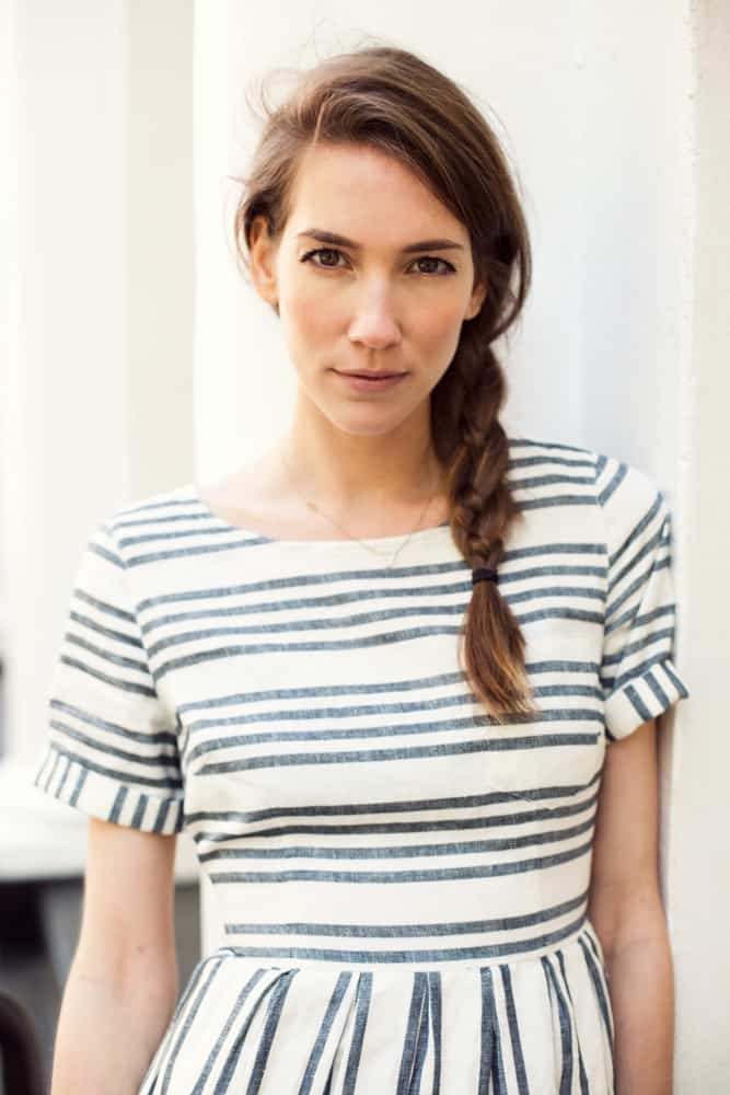 Vier Strandgeflechthaar -Tutorial