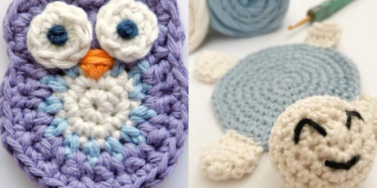 Top Free Crochet Animal Coaster Muster | DIY -Handwerk