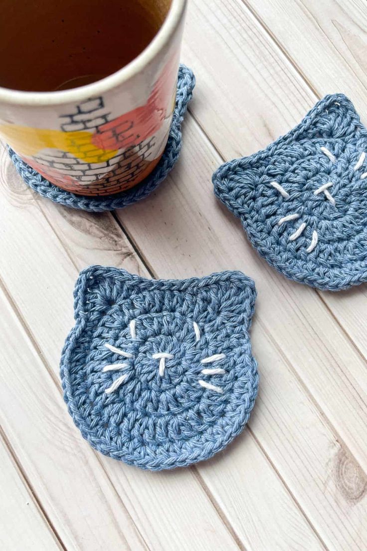 Freie Häkeltier Coaster Muster 5