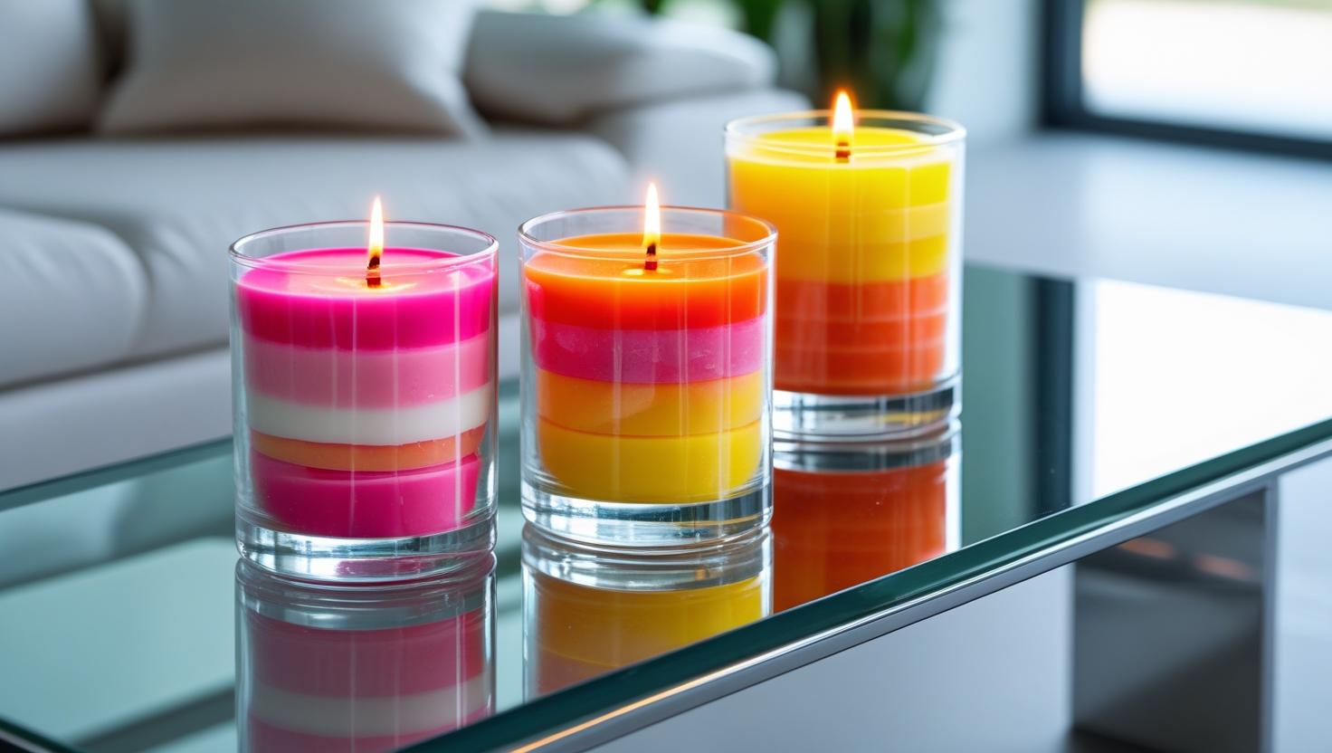 Fruchtige Düfte für Kerzen