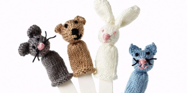 Funny Strick Finger Puppenmuster Ideen – DIY -Projekte