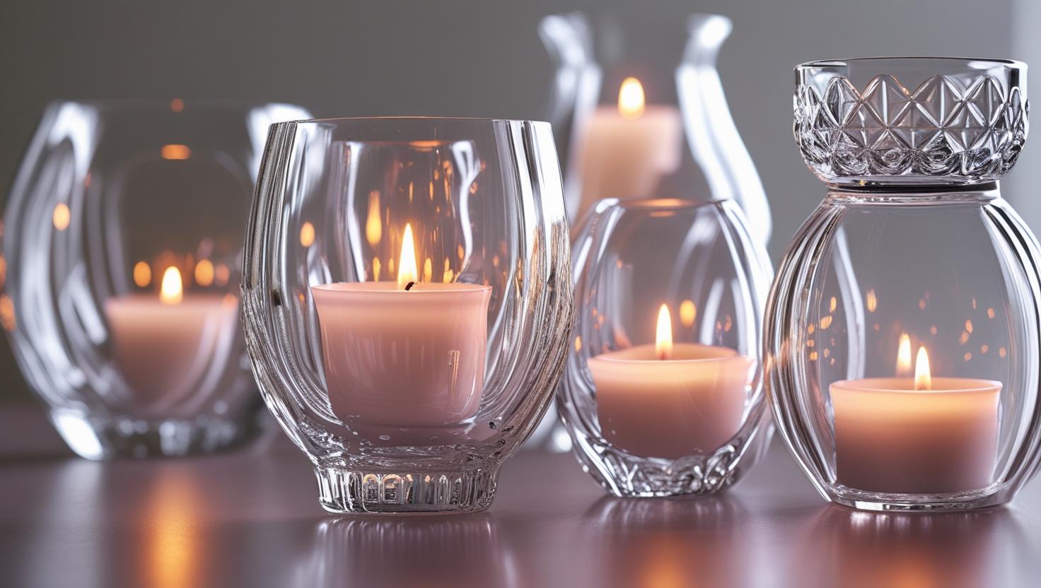 Glaskerzenhalter sind langlebig