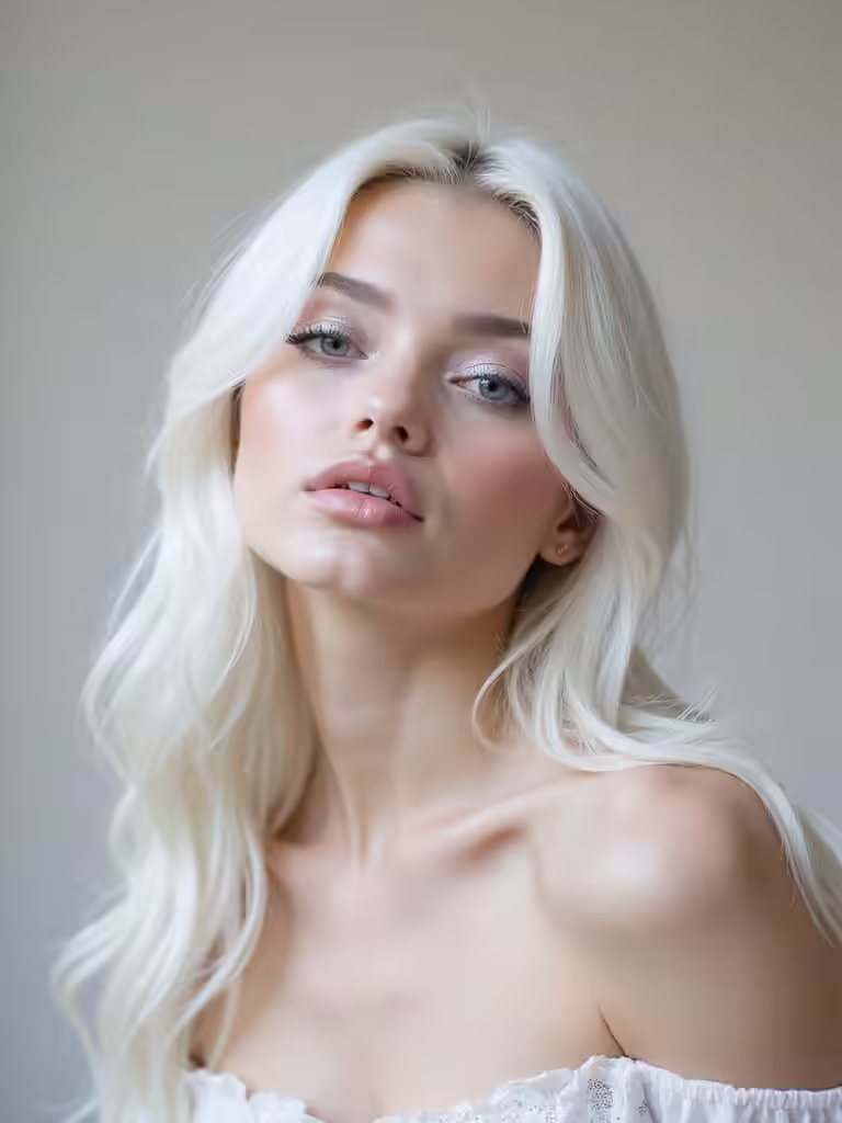 glänzender, ätherischer Runway-Ready-Geist