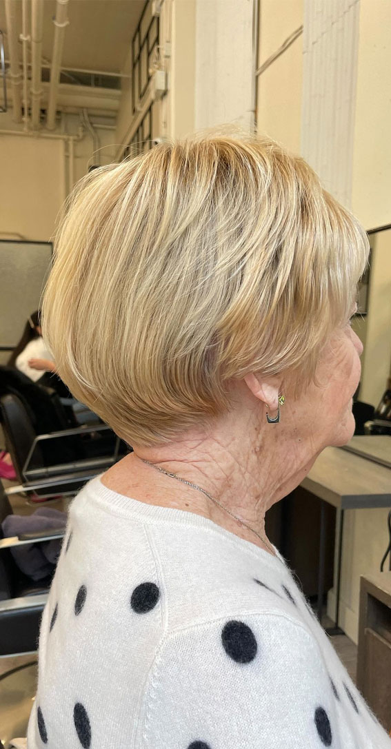 Kurzhaarschnitt für Frauen über 60, Pixie -Haarschnitt für Frauen über 60, Bixie -Haarschnitte für Frauen über 60, kurze Frisuren für Frauen über 60
