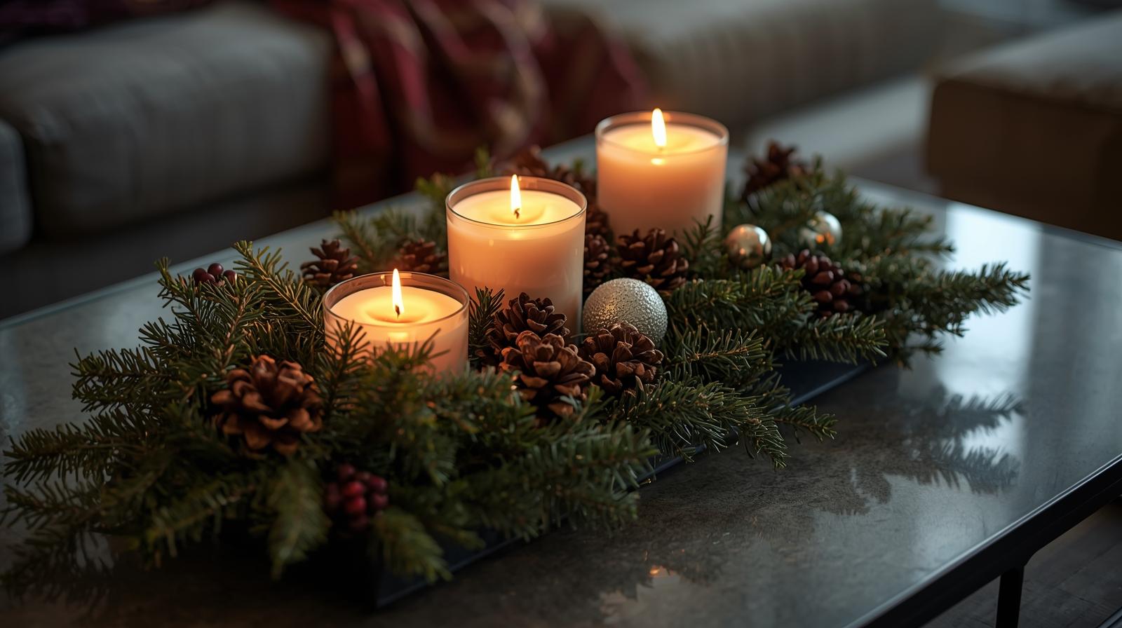 Urlaubszeit Dekorationsideen mit Glaskerzen