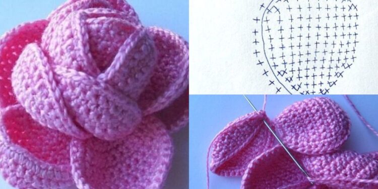 Wie man eine schöne Häkelblume macht – kreative Ideen