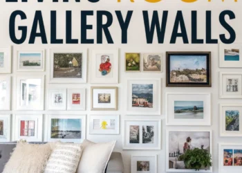 25 Wände der Wohnzimmergalerie, die sofort Freude auslösen wird