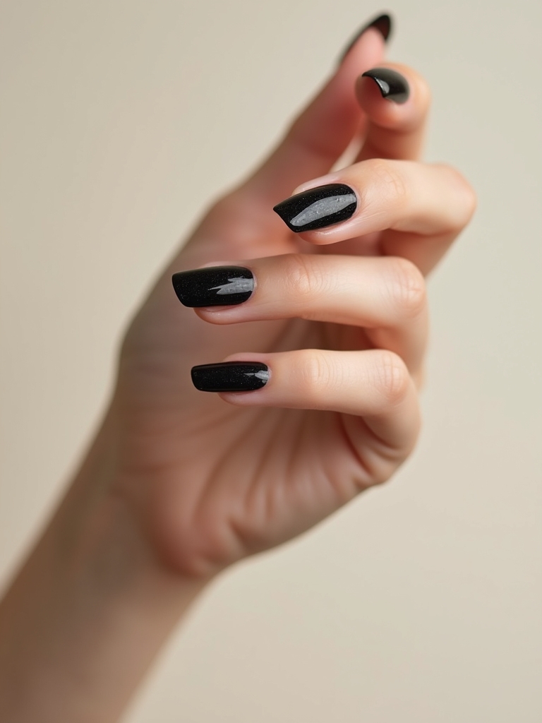 Tintenfarbener, mikrofranzösischer, minimalistischer Rand