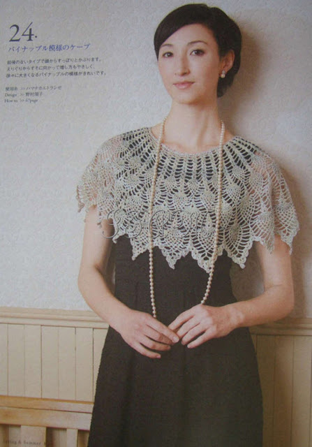 Ideen für japanische Häkelponchos 6