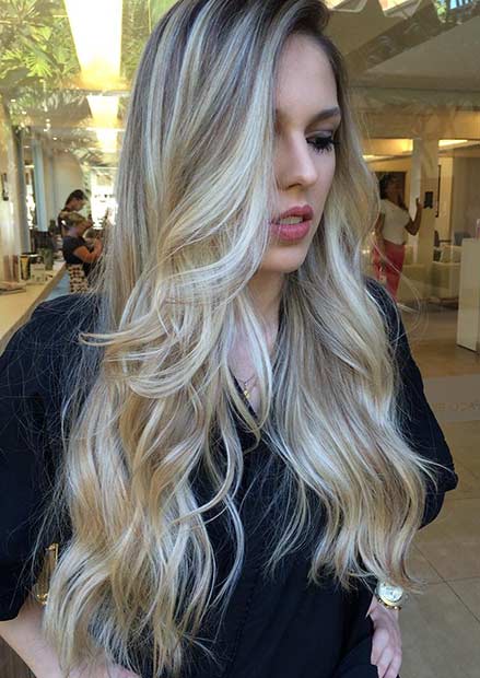 18 schöne lang geschichtete Haarschnitte Gesichtsrahmenschichten für lange Haare