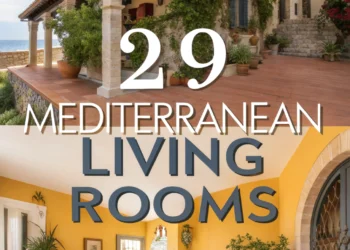 29 Mediterranen Wohnzimmer, die Sie ins Paradies bringen werden