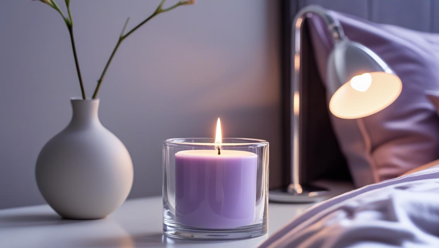 Votivkerze für Lavendel-duftende Dekoration für die Schlafzimmer-Dekoration