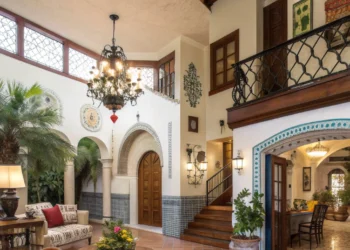 25 Ideen im spanischen Stil Wohnzimmer