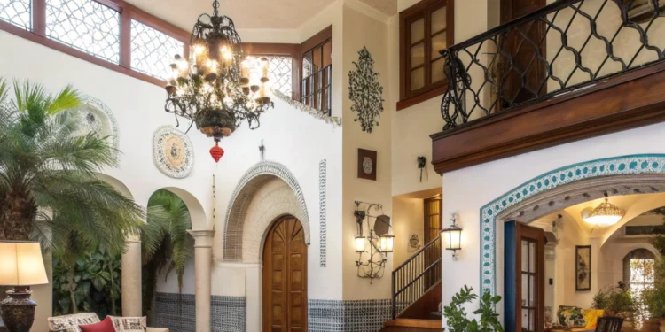 25 Ideen im spanischen Stil Wohnzimmer