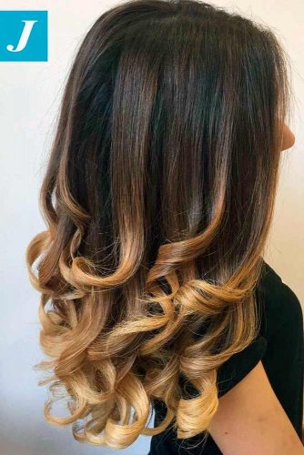 Lange Schichten für mittelgroße Haare111