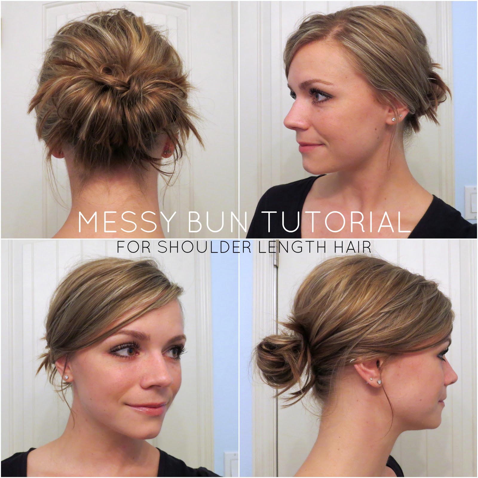 Messy Bun Tutorial