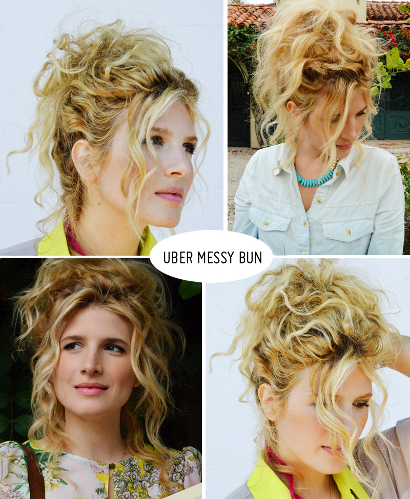 Messy Bun Tutorial