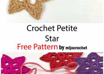 Häkeln zierlicher Stern