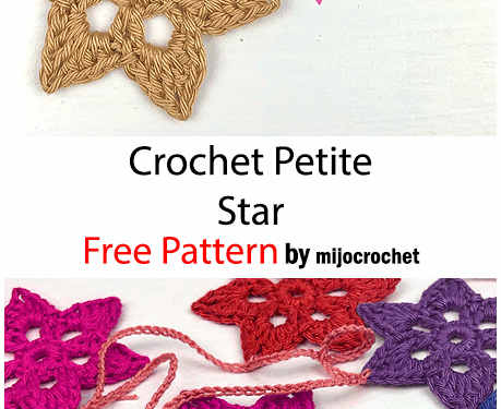 Häkeln zierlicher Stern