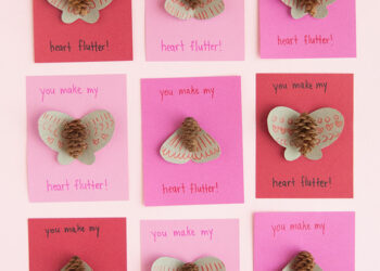 Timecone Butterfly Valentines