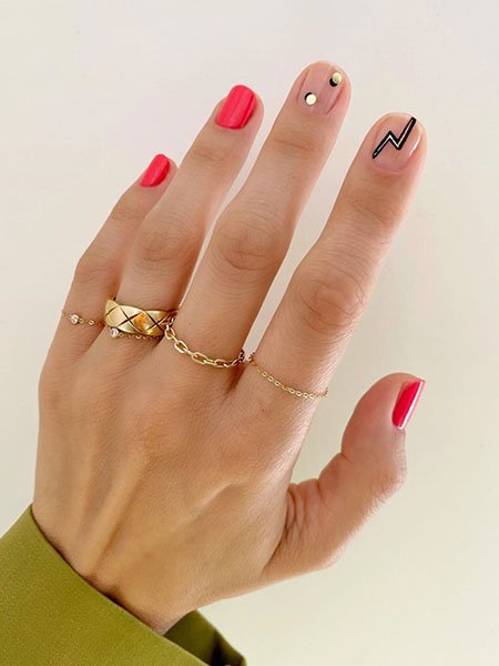 20 entzückende rosa Nägel werden Sie lieben Rosa und nackte Nagelkunst