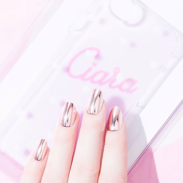 20 coole Chromnageldesign -Ideen Pink Chromnägel