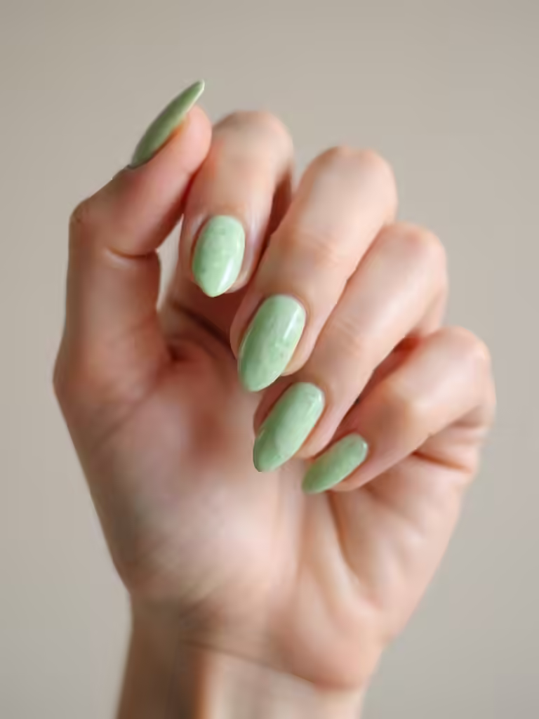 Pistazien-Negativraum, luftige Wirbel