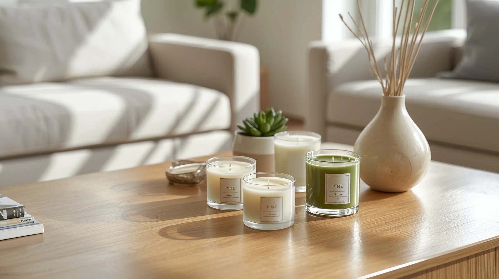 Erfrischen Sie Ihr Zuhause mit Kerzen mit Kiefernduft