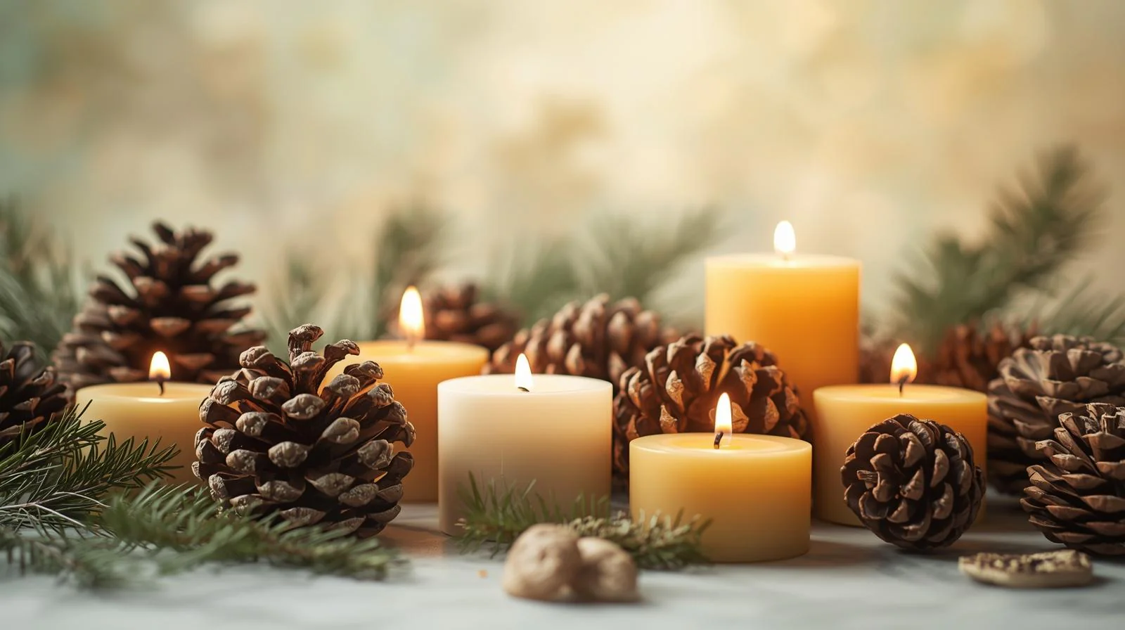 Entspanntes Atmen mit Zirbenduftkerzen