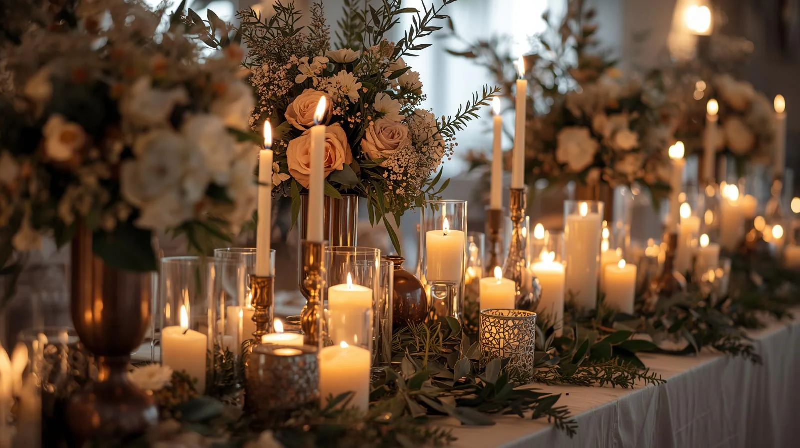 Rolle von Kerzenlicht bei Hochzeitszeremonien